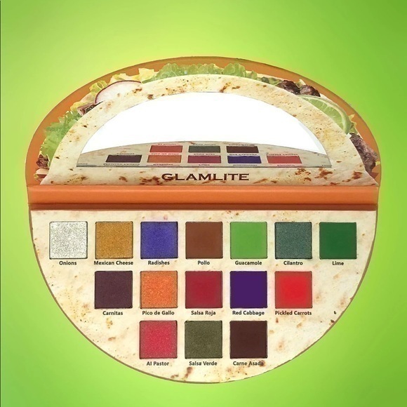 15 COLOR TACO THEMED EYESHADOW PALETTE❗️ - Picture 1 of 5
